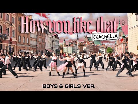 [KPOP IN PUBLIC] BLACKPINK "How You Like That" BOYS & GIRLS ver. 30 DANCERS  (+Intro by Poong Crew)