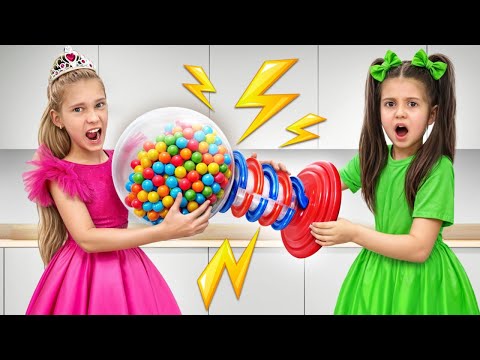 Varia and gumball machine story for kids