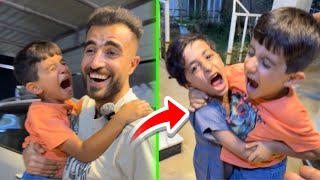 يبجون جذب 😂| زيارة مصطفى كلاب مع ابن اخو بيت ياني وداني 😍