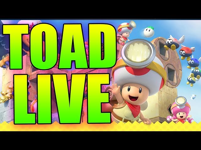 LETS FIND SOME TREASURE LIVE | Captain Toad's Treasure Tracker | Part 1