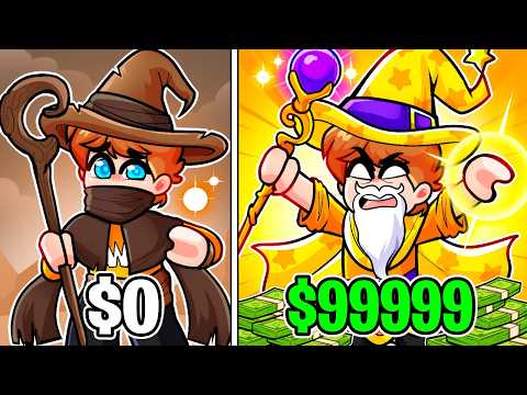 ¡Gasté $100,000,000 ROBUX Para Ser EL MAGO MÁS PODEROSO! 🤑⚡ | ROBLOX