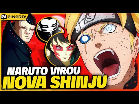 NARUTO VIROU NOVA SHINJU EM BORUTO TWO BLUE VORTEX?