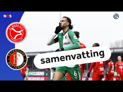 SPECTACULAIRE eerste MINUTEN 🤯 |samenvatting  Almere City - Feyenoord