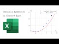 Quadratic Regression and Scatter Plots