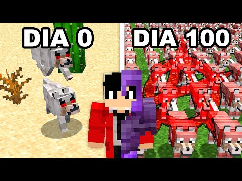 SOBREVIVI 100 DIAS NO MINECRAFT 1.21 - O FILME