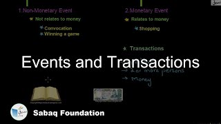 Events and Transactions