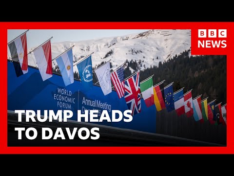 YouTube video thumbnail: President Trump Heads to Davos as Greenland Tensions Rise