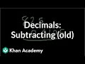 Decimal Subtraction Techniques and Challenges
