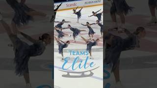 Breathtaking free skating by Teams Elite senior 🇺🇸 at #marielundmarktrophy #synchronizedskating