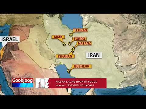 Iran oo Gantaallo Ku Garaacday Saldhigga Maraykanka ee Qatar.