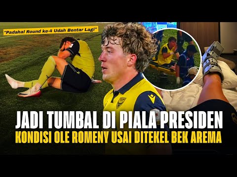 Gara² Bek TARKAM Arema, Ole Cedera Serius !! Kondisi Ole Romeny Usai Laga Oxford di Piala Presiden