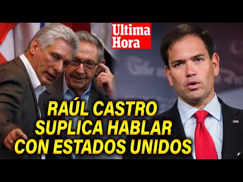 RAÚL CASTRO Y CANEL BUSCAN UNA SALIDA A SU TEMA🔴PIDEN UNA REUNIÓN CON EL GOBIERNO AMERICANO🔴