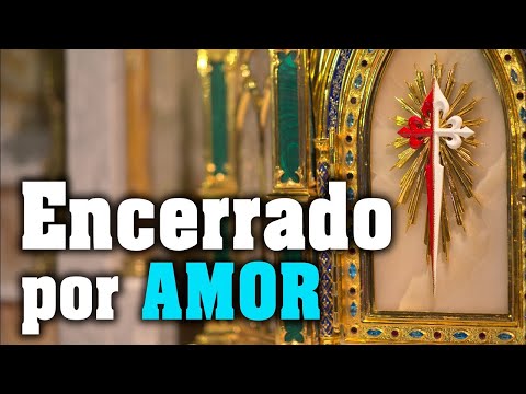 Encerrado por AMOR.  La maravilla de la Eucaristía. #buenasnochesconmaria