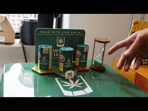 YouTube video thumbnail: Cannabis Beverages are Booming as Alcohol Sales Slump 