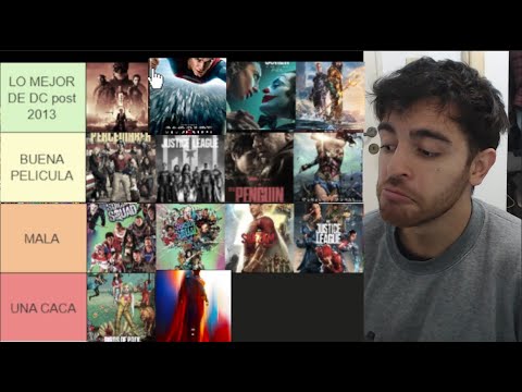 TIER LIST! PELICULAS DE DC (con nueva de superman) / Nik Strange