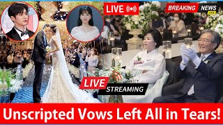 FULL VIDEO: Exclusive Live Wedding of Rowoon and Park Eun Bin With Both Families!