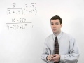 Simplifying Fractions with Radicals
