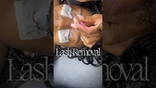PAIN FREE LASH REMOVAL 👛 #lashes #minklashes #cosmetics #beauty #hairstylist
