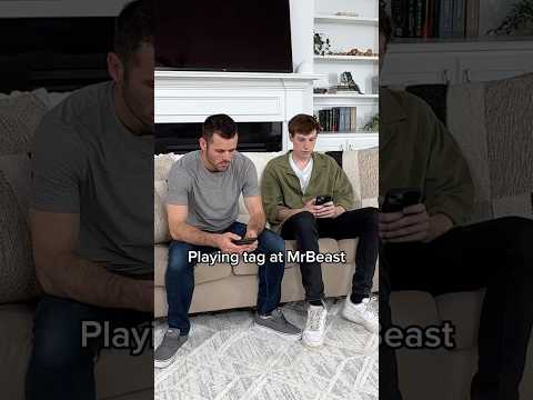 Playing Tag at MrBeast