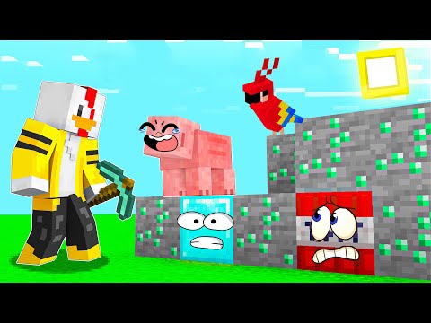¡Nos ESCONDEMOS en BLOQUES TROLL de MINECRAFT 😂 EL MEJOR ESCONDITE EN MINECRAFT