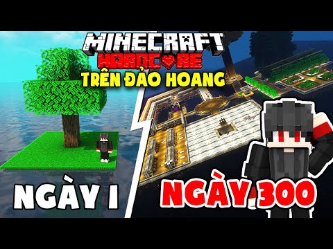 KiraMC Tóm Tắt 300 Ngày Minecraft Sinh Tồn Siêu Khó Trên Đảo Hoang Nghèo Nhất !!