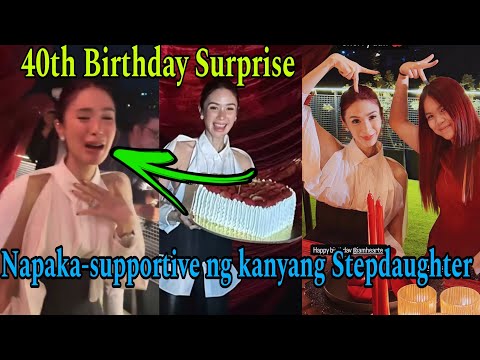 Heart Evangelista Napa-WALK OUT sa 40th Birthday Celebration