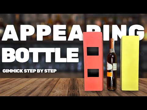 How to Make a BOTTLE APPEAR! | Gimmick Step By Step