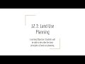 Land Use Planning Principles and Practices