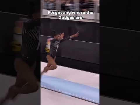 Which one is Simone’s best fail 🤔 #gymnastics #funny #fail #vault