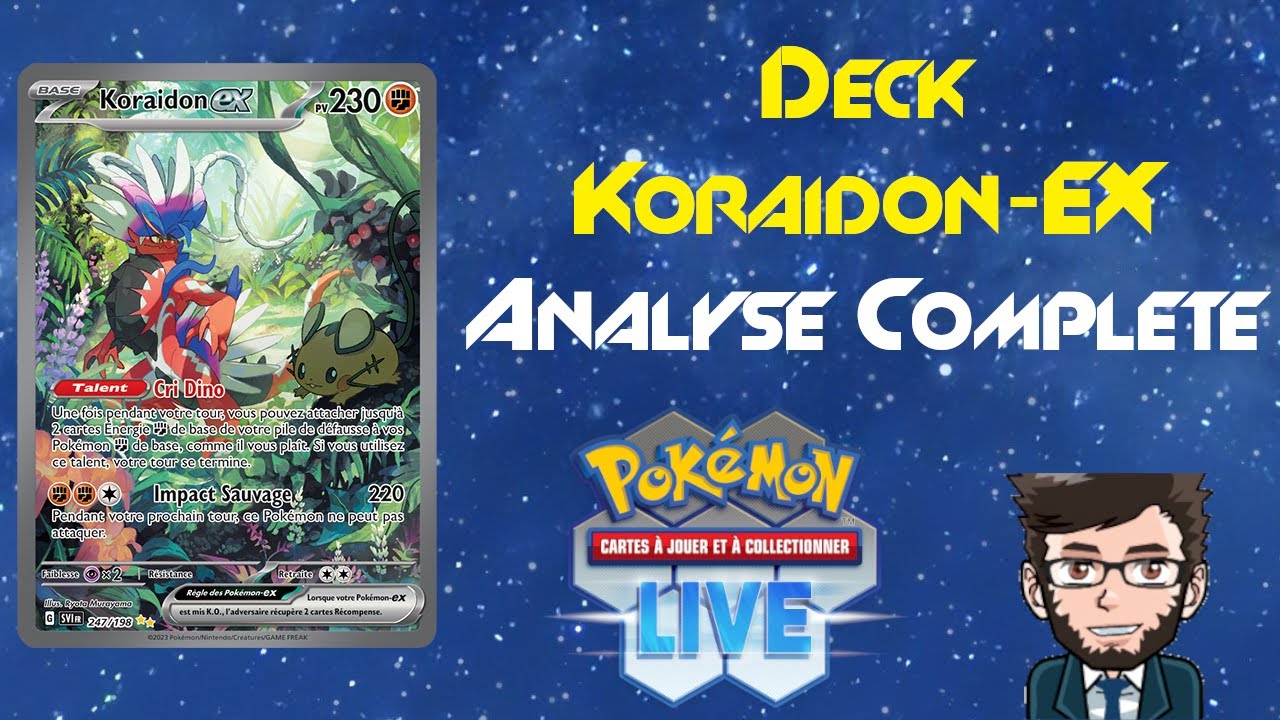 Analyse complète #117 du deck Koraidon EX sur Pokémon TCG Live