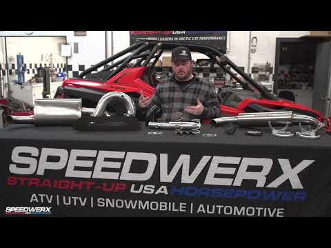 Speedwerx Lightweight Mufflers // Polaris RZR Pro XP Turbo