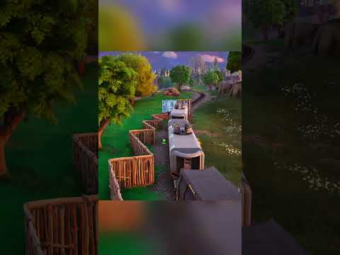 Boxing The Train 😭 #fortnite #fortniteshorts