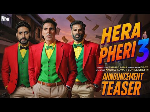 Hera Pheri 3 Announcement Teaser | Akshay Kumar | Sunil Shetty | Abhishek B. | Johny Lever | Blast