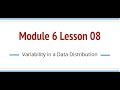 Understanding Mean and Variability