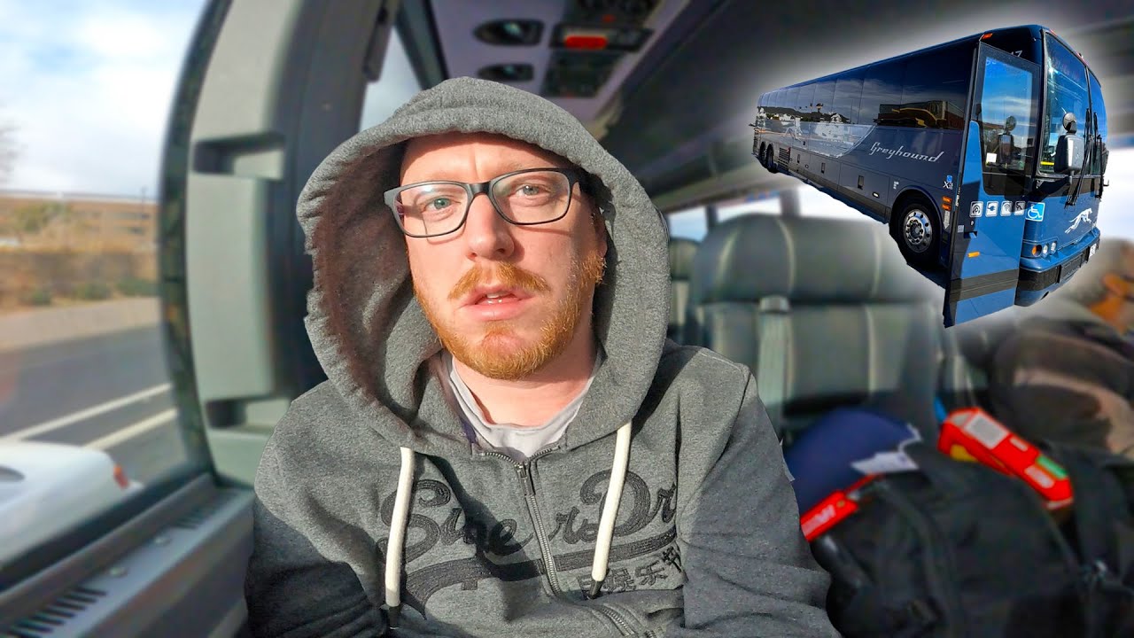 I Took the LONGEST Greyhound Bus Route in America. 4 DAYS!