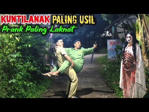 Kuntilanak Paling Usil || Prank Paling Lucu Dijamin Bikin Ngakak 🤣🤣 || Funny Ghost Prank