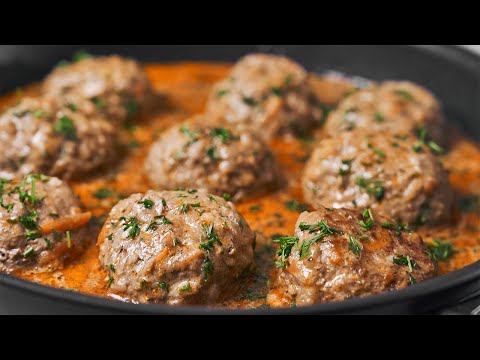 I have never cooked meatball so delicious! 😋 Delicious, satisfying and very simple!