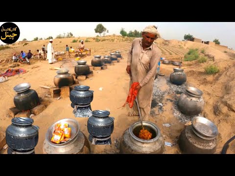 Marriage ceremony in Cholistan desert | Mega Cooking food for 1500 peoples