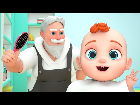 Baby's First Haircut | Good Habits for Kids | Nursery Rhymes & Kids Songs | GoBooBoo