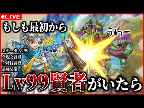 (これが真の最強)もしも最初からレベル99の賢者がいたら3日目【ドラクエ3 HD2Dリメイク】 ※ネタバレあり