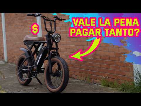 Bicicleta eléctrica está buena para ir por las tortillas!