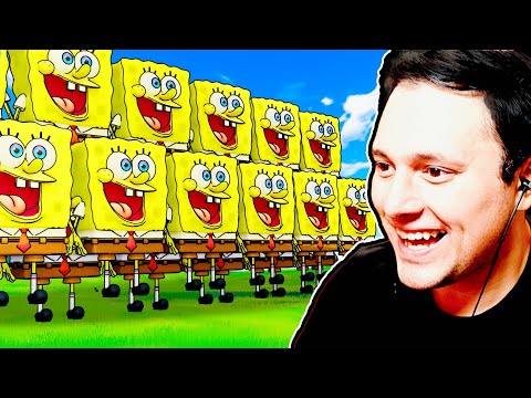 EJERCITO DE BOB ESPONJA! 😱🤩