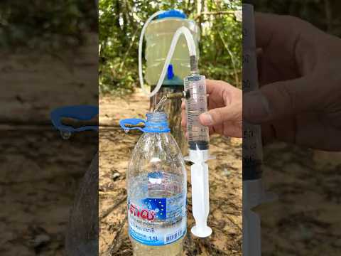 DIY Water Pump from Plastic Bottles That Actually Works #survival #diy #lifehacks