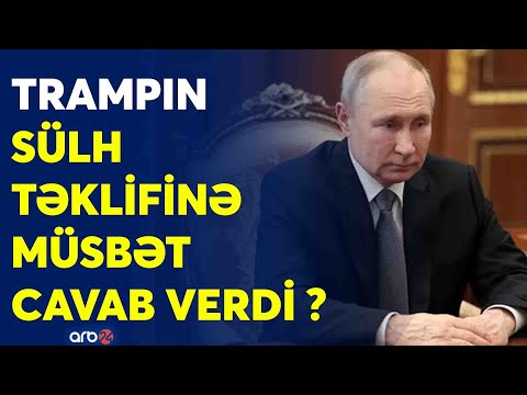 Tramp və Putin görüşdən əvvəl razılığa gəldi? - Ağ Evin KRİTİK "Ukrayna" planı -Kremldən "hə" cavabı