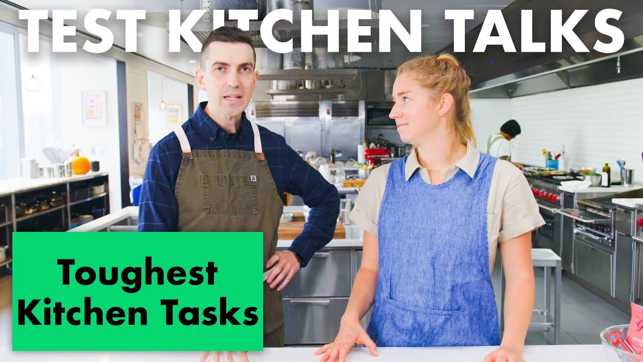 Pro Chefs Share Their Hardest Cooking Tasks Test Kitchen Talks Bon Apptit