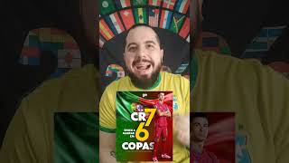 CRISTIANO RONALDO ÚNICO A MARCAR EM 6 COPAS SEGUIDAS!!! #cr7 #cristianoronaldo #portugal #copadom