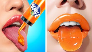 学校で食べ物やメイクを持ち込む奇妙なハック by 123! GO