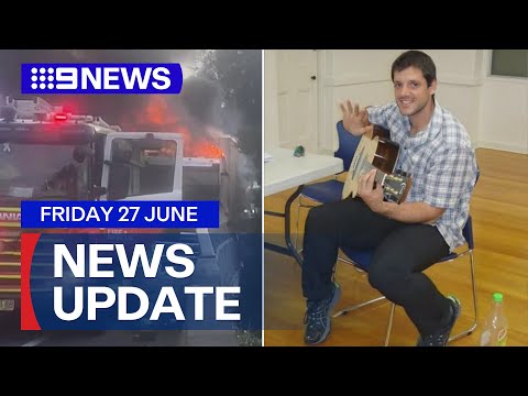 Reality TV accused of murdering her lover; M7 truck fire holds up traffic | 9 News Australia