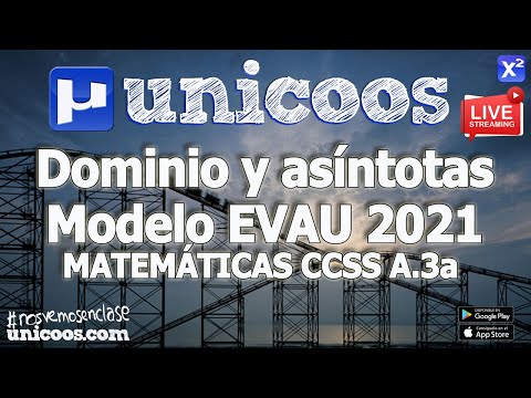 Modelo EvAU 2021 - Dominio Y Asíntotas - Asíntotas - Funciones ...