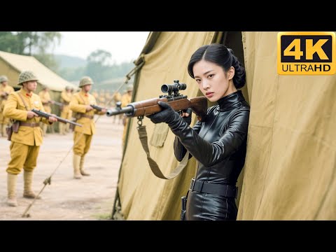 日軍偷襲營地，怎料卻被美女狙擊手全殲！ | Kung Fu | 2025動作大片